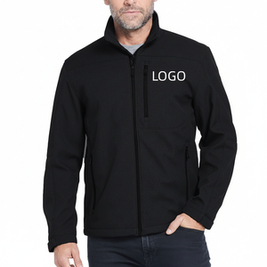 Veste Softshell Homme Personnalisée ODM/OEM, Coupe-Vent, Imperméable, Respirante et Légère pour Activités de Plein Air - Product Image 1