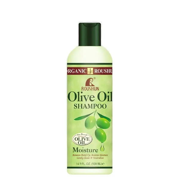 Roushun-champú para el cabello, aceite de oliva, 500ml