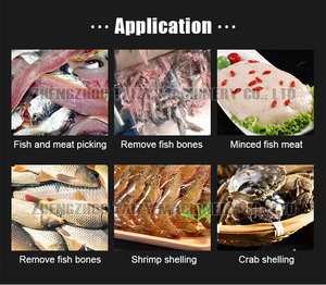 Separatore automatico di carne di lisca di pesce/disossatore di pesce/macchina per rimuovere la spina di pesce - Product Image 3