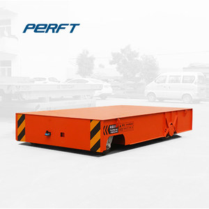 Carro de Transferencia Eléctrico sin Rieles, Carro Plano con Ruedas de Goma Direccionables para Transporte de Bobinas/Moldes de Acero 360 °   Rotación y Personalización - Product Image 5