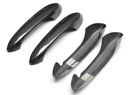 Couvre-poignée de porte extérieure en fibre de carbone véritable pour BMW F30 F35 F80 M3 F32 F36 G20 G22, kit de modification de carrosserie automobile, accessoires