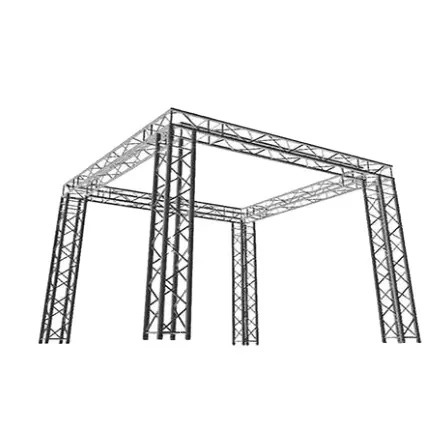 Aluminum Frame Spigot Bolt Truss Structure for Wedding Decoration Stage Lights Exhibition 10*20ft truss system