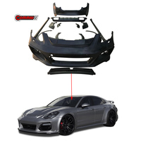 Kit Carrosserie en Fibre de Verre Style Tech-art pour Porsche Panamera 971 : Pare-chocs Avant, Jupes Latérales, Élargisseurs d'Ailes, Aileron Arrière - Vente Flash