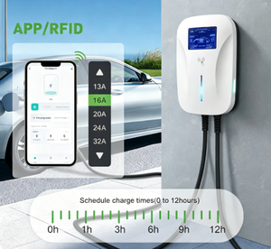 Borne de recharge murale AC compatible Tesla, puissance de charge réglable, <span class=keywords><strong>installation</strong></span> facile, faible taux de défaillance, longue durée de vie - Product Image 2