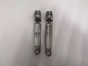 Bielas <span class=keywords><strong>de</strong></span> titanio y aluminio Longitud 170mm y 175mm <span class=keywords><strong>para</strong></span> cuadros <span class=keywords><strong>de</strong></span> <span class=keywords><strong>bicicleta</strong></span> <span class=keywords><strong>de</strong></span> piñón - Product Image 5