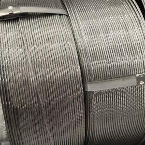 Cable de Acero Galvanizado en Espiral, Delgado, de 10 mm, 1*7, de Acero al Carbono, para Cercas Eléctricas, Teleféricos y Construcción - Product Image 2