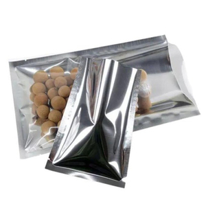 ถุงซีลความร้อนสำหรับบรรจุอาหาร ชา ผง  แบบสุญญากาศ  ถุงฟอยล์อะลูมิเนียม  ถุงไมลาร์สำหรับอาหาร  บรรจุภัณฑ์สีเงิน - Product Image 3