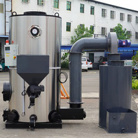 Generador de Vapor de Biomasa de Pellets de Madera de 1500 kg/h, de Alta Calidad y Rentable, con Control PLC, para Fábricas Textiles