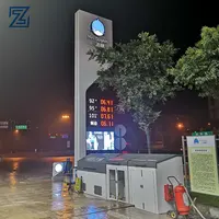Özel benzin istasyonu benzin istasyonları fiyat ekran led pilon işareti