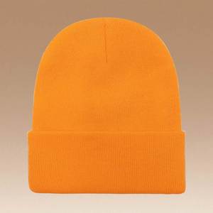 Custom Logo Soft Knitted <b>Hat</b> for Men Women Warm Winter <b>Hats</b> Acrylic Knit Cuffed Beanie Cap Unisex Promotion Gift - Product Image 3