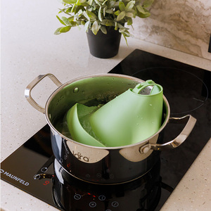 Es-Pro Venta al por Mayor en Stock, Lindos Baberos de Silicona con Diseño de Elefante, Aptos para Alimentos, Libres de BPA, Seguros para Bebés - Product Image 6