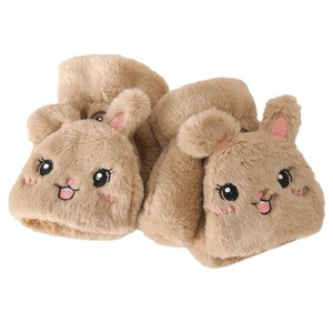 Cute Rabbit Flip Top Plush <b>Gloves</b> For Women Winter Half Finger <b>Warm</b> Fleece Lined Cycling Keep <b>Warm</b> - Product Image 5