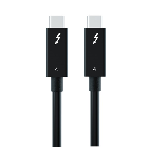 Thunderbolt 4 Passive Cable 40Gbps High-Speed Data Transfer 100W PD Charging 8K/4K Video Output USB4 Compatible Docking Station