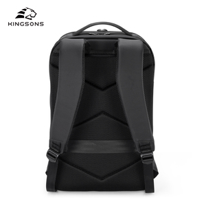 Mochila para portátil Kingsons para hombre, mochila para viajes diarios, mochila para oficina de negocios, hecha de nailon impermeable, bolsa para maleta <span class=keywords><strong>Mac</strong></span> book - Product Image 3
