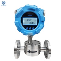 Medidor de Flujo de Engranajes Circulares Digital de Acero Inoxidable para Productos Químicos Agresivos de Alta Viscosidad, Personalizable OEM, Medición de Agua y Aceite