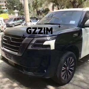 ชุดแต่งกันชนหน้าและหลังพลาสติก ครบชุด อุปกรณ์ตกแต่งตัวถัง อะไหล่แปลงโฉม รุ่นเก่าเป็นรุ่นใหม่ สำหรับรถยนต์นิสสัน ปาโทรล Y62 ปี 2020 - Product Image 3