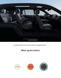 Lujo 2024 Lixiang L9 Ev L9 Vehículo eléctrico híbrido grande Alta calidad Nueva energía Li Auto L9 con largo alcance - Product Image 6