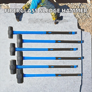 Marteau à pierres long avec manche en fibre de verre 6Lb-20Lb DIY OEM - Product Image 2