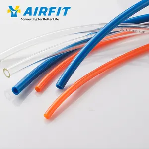 Airfit Spring Coil Colorful Spiral Polyurethane Plastic PU Hose Pneumatic Tube