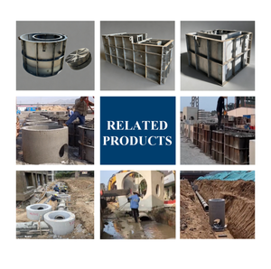 Moules en acier sur mesure pour la production de blocs de béton pour puits d'inspection - Product Image 5