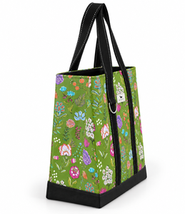 Custom Cotton Canvas <b>Tote</b> <b>Bag</b> Wholesale Logo Sublimation Print Multi <b>Pocket</b> Travel Messenger Shoulder Handbag - Product Image 6