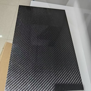 Plaques en fibre de carbone de grande taille, légères, haute résistance, tissage sergé 3K pour l'énergie éolienne, équipement de navire, support haute température - Product Image 6