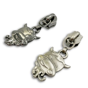 Glissières de fermeture éclair pour sacs, design adorable vache, tendance - Product Image 5