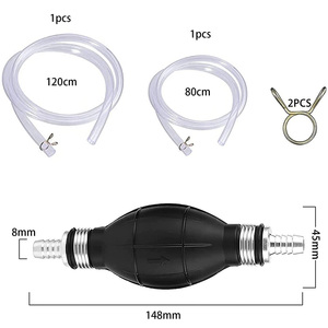 Tuyau en caoutchouc de transfert de carburant avec une grande <span class=keywords><strong>poire</strong></span> pour pomper des carburants et des liquides - Product Image 1