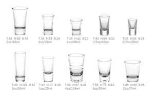 شعار مخصص نص طلقة ويسكي كوب زجاجي رصاصة تيكيلا كوب كوتيل بتصميم شخصي - Product Image 3