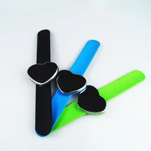 2024 China Manufacturer Colorful Magnetic Wrist Band, Hairpin Hair Grip Holder Hair Clip Collector Hairdressing Accessory