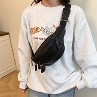 Sac banane en cuir véritable tendance, petit sac de hanche décontracté, sacoche multifonctionnelle pour téléphone portable, sacoche de ceinture pour activités de plein air