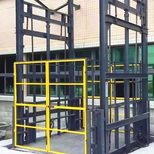 Elevador de Carga Pequeño y Sencillo de Una Vía, 300kg 500kg, Elevador Hidráulico de 4m para Hogar, Supermercado, Almacén Industrial Vertical SGY - Product Image 6
