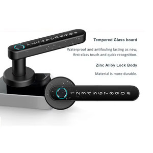 Sinh trắc học vân tay mật khẩu thông minh xử lý khóa cửa cho phòng ngủ nhà gỗ thông minh khóa cửa thông minh khóa - Product Image 3