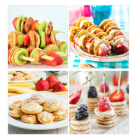 Machine à gâteaux compacte pour commerce, nouveauté, 50 trous, Mini crêpière néerlandaise, Dorayaki, avec CE/RoHS