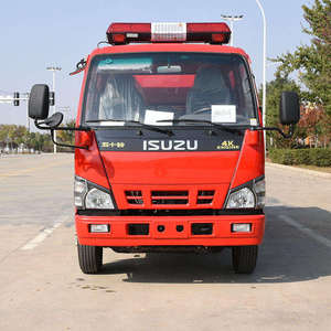 Nouveau camion de lutte contre l'incendie Isuzu 4x2 diesel 4m³ avec citerne à eau, 150 CV, camion de lutte contre l'incendie Isuzu avec poudre, eau et mousse - Product Image 2