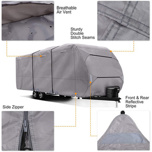 Cubierta <span class=keywords><strong>de</strong></span> la carrocería del <span class=keywords><strong>coche</strong></span> <span class=keywords><strong>de</strong></span> tela no tejida duradera impermeable <span class=keywords><strong>para</strong></span> autocaravana quinta rueda caravana <span class=keywords><strong>techo</strong></span> superior <span class=keywords><strong>para</strong></span> autocaravanas caravanas - Product Image 5