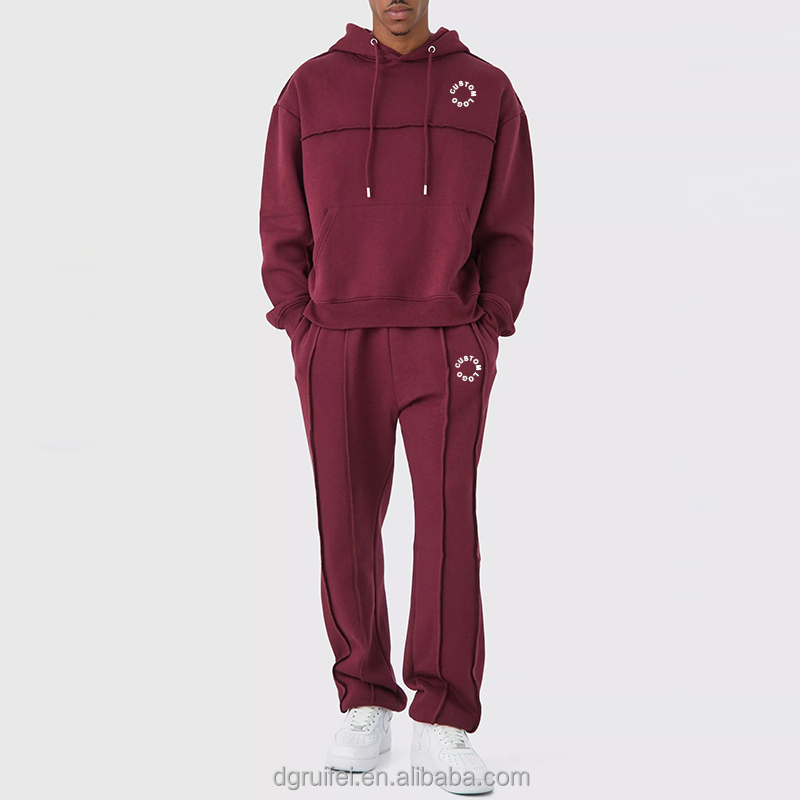 Heavyweight Oversized Custom Blank Tracksuit