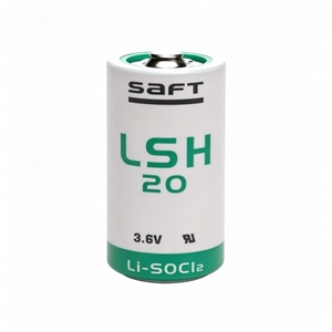 Batteria al Litio Cilindrica <span class=keywords><strong>Saft</strong></span> LSH20 3.6V Li-SOCl2 Cella Primaria Formato C 13AH 47Wh 13000mAh 47000mWh - Product Image 3