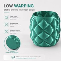 Filament PLA Soie en Gros 1.75mm 1kg, Haute Vitesse pour Imprimante 3D, Lisse Brillant Sans Filamentisation, Logo Personnalisé Éco OEM pour Imprimantes FDM