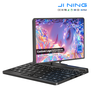 โน้ตบุ๊กขนาดเล็ก 8 นิ้ว รุ่นใหม่ แรม 12GB DDR5 ความจุ 256GB/512GB SSD หน้าจอสัมผัส หมุนได้ 360 องศา 2 in 1 โน้ตบุ๊กพกพาโลหะ รุ่น 11 Hfbook8/n95-910 - Product Image 1