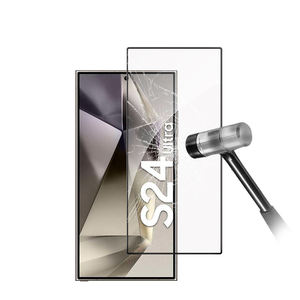 ฟิล์มกระจกนิรภัยแบบเต็มจอ 2.5D 9H ป้องกันรอยขีดข่วน สำหรับ Samsung S24 Plus Ultra พร้อมโลโก้สั่งทำพิเศษ - Product Image 1