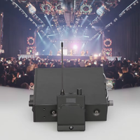 Système de monitoring intra-auriculaire sans fil professionnel stéréo pour musiciens et groupes, réponse en fréquence 20Hz-18KHz, piles AA, connecteur XLR, 85dB