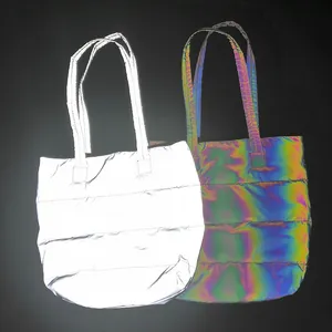 В наличии, светоотражающая Радужная сумка для покупок с высокой видимостью для женщин