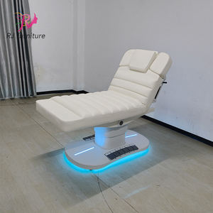 Muebles de Salón Modernos de Lujo, Cama de Masaje Facial Eléctrica de 4 Motores, Mesa Cosmética de Metal, Silla de Spa, Cama para Pestañas - Product Image 4