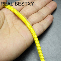 6mm naylon halat kabloları bilezik yapımı için örgü naylon halat naylon halat sapanlar naylon halat dizeleri bilezikler DIY yapımı için sıcak