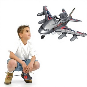 Nouveautés Jacko Toys pour le Festival du Commerce : Avion RC de dessin animé, <span class=keywords><strong>Jouet</strong></span> de combat RC pour enfants, Voiture avion en plastique avec lumière - Product Image 4