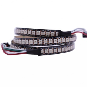 ไฟ LED แบบเส้น WS2812B RGB DC5V SMD5050 ยาว 5 เมตร 60 ดวง 30 หลอด LED 2812 IC RGB สีสันสดใส พร้อมชุดอุปกรณ์ครบชุด  อะแดปเตอร์  ตัวควบคุมแบบถอดได้ - Product Image 6