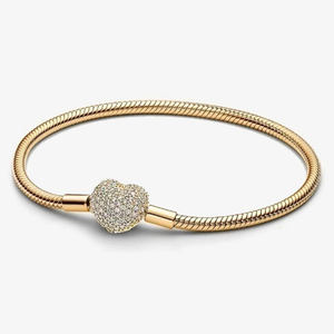 Di Tendenza 2025 Braccialetti a Forma di Cuore con Charm Classici, Romantici e Raffinati, Adatti per Accessori di Gioielleria Fai-da-te di Marca di Alta Gamma - Product Image 3