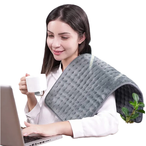 Оптовая продажа, небольшая Гибкая Полиэстеровая нагревательная подушка с автоматическим подогревом, наколенник с регулируемой температурой - Product Image 3