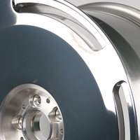 Jantes en alliage d'aluminium moulé par flux BZ OEM, jantes de voiture 17 18 pouces 4x108 pour Peugeot Citroën Renault Ford Dacia Volvo